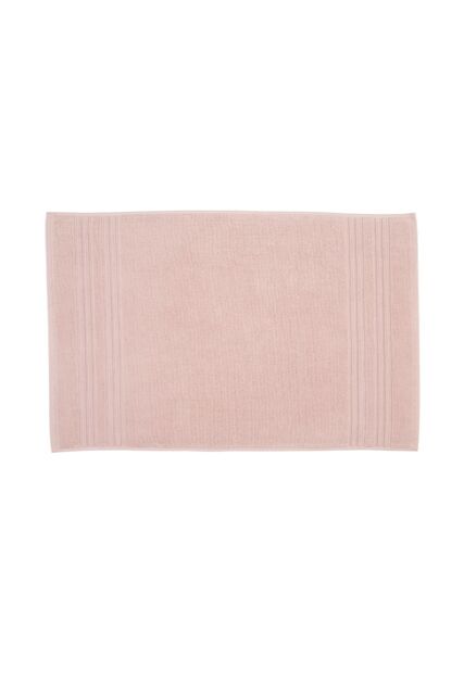 CHRISTY 'Serene' Soft Tone 100% Combed Cotton Bath Mat in Dusty Pink - image 1
