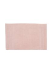 CHRISTY 'Serene' Soft Tone 100% Combed Cotton Bath Mat in Dusty Pink - thumbnail 1