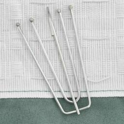 Berkfield Home Linen-Look Blackout Curtain with Hooks Green 290x245 cm - thumbnail 1