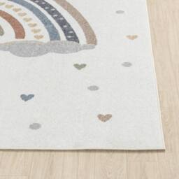 Livabliss Lilian - Kids Beige Orange Blue Green Washable Rug for Children's Rooms - Size: 80 cm x 150 cm - thumbnail 5