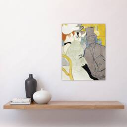 "Artery8 Englishman at the Moulin Rouge Vintage Wall Art Print Lautrec - Size: W18"" x H24""" - thumbnail 4