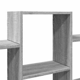 Berkfield Home Wall Shelf Grey Sonoma 159x18x66 cm Engineered Wood - Size: 159 x 18 x 66 cm - thumbnail 7