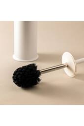 Cosmic Toilet Brush, White, Award-Winning Design, Geyser Collection in Soft White - thumbnail 4