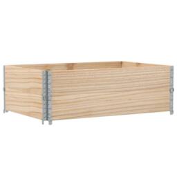 Berkfield Home Garden Planter 120x80 cm Solid Wood Pine in Brown - thumbnail 5