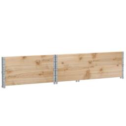 Berkfield Home Garden Planter 120x80 cm Solid Wood Pine in Brown - thumbnail 6