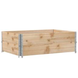 Berkfield Home Garden Planter 120x80 cm Solid Wood Pine in Brown - thumbnail 2