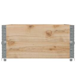 Berkfield Home Garden Planter 120x80 cm Solid Wood Pine in Brown - thumbnail 4
