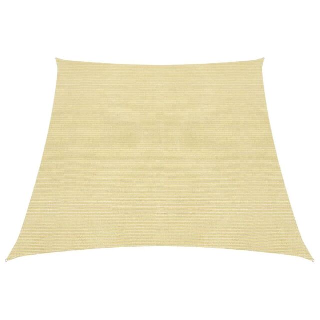 Berkfield Home Sunshade Sail 160 g/m ² Beige 3/4x2 m HDPE - image 1