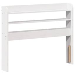 Berkfield Home Bed Frame with Headboard without Mattress White 90x200 cm - thumbnail 8