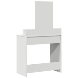 Berkfield Home Dressing Table with Drawers¬†White¬†79x41x140 cm in White - Size: 79 x 41 x 140 cm - thumbnail 8