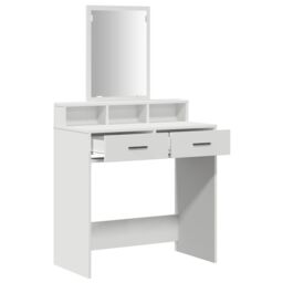Berkfield Home Dressing Table with Drawers¬†White¬†79x41x140 cm in White - Size: 79 x 41 x 140 cm - thumbnail 5