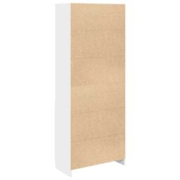 Berkfield Home Highboard White 70x35x180 cm Engineered Wood - Size: 70 x 35 x 180 cm - thumbnail 8