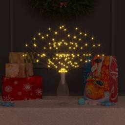 Berkfield Home Outdoor Christmas Firecrack Lights 10pcs Warm White 20cm 1400LEDs - thumbnail 4