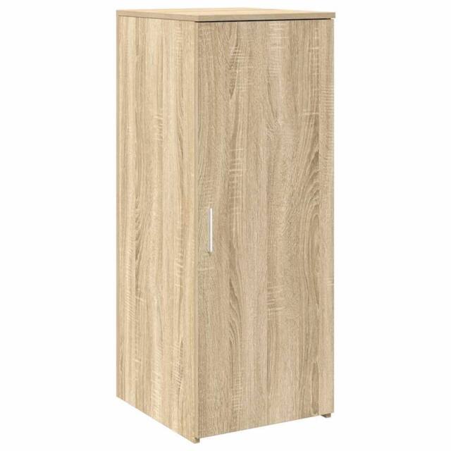 Berkfield Home Storage Cabinet Sonoma Oak 40x45x103.5 cm Engineered Wood in Light Tan - image 1