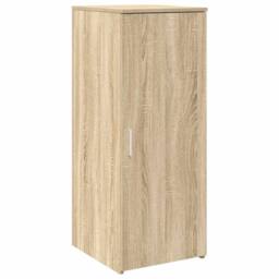 Berkfield Home Storage Cabinet Sonoma Oak 40x45x103.5 cm Engineered Wood in Light Tan - thumbnail 1
