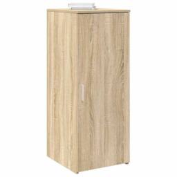 Berkfield Home Storage Cabinet Sonoma Oak 40x45x103.5 cm Engineered Wood in Light Tan - thumbnail 2