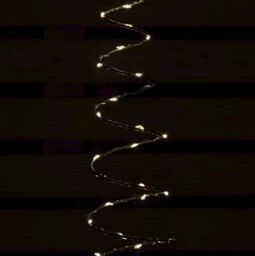 Samuel Alexander 30cm Set of 4 Light up Silver Christmas Tree Garden Path Lights with 200 Warm White LEDs - thumbnail 7
