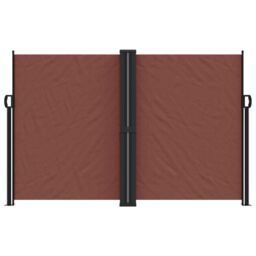 Berkfield Home Retractable Side Awning Brown 160x1200 cm - thumbnail 3