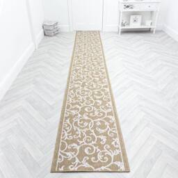 runrug Carpet Runner Rug - Indoor/Outdoor, Reversible, 2mm - 'Ivy' in Brown - Size: 60 cm x 150 cm - thumbnail 7