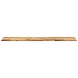 Berkfield Home Bathroom Vanity Top Oil Finished 160x40x2 cm Solid Wood Acacia in Brown - Size: 160 x 40 x 2 cm - thumbnail 3