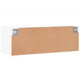 Berkfield Home Wall Cabinet White 100x36.5x35 cm Engineered Wood - thumbnail 8