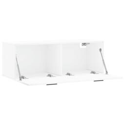 Berkfield Home Wall Cabinet White 100x36.5x35 cm Engineered Wood - thumbnail 6