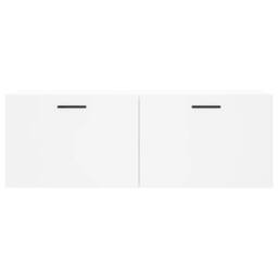 Berkfield Home Wall Cabinet White 100x36.5x35 cm Engineered Wood - thumbnail 5