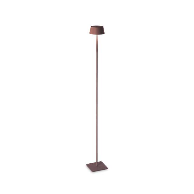 Netlighting Pure Integrated LED Outdoor Bollard Coffee Brown 230Lm 3000K IP54