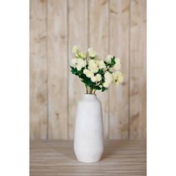 Lemon Pavilion Furniture and Decor Globe Thistle Spray (Single Stem Flower), Plastic, Height 56 cm, Cream - thumbnail 4