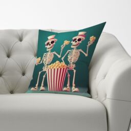 Warren Reed - Designer Skeletons With Popcorn Cushions - Size: 60 cm x 60 cm - thumbnail 3