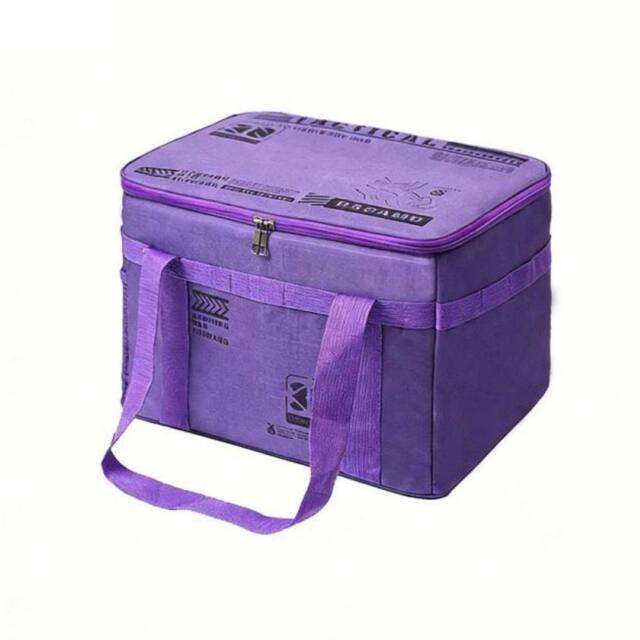 Obasyhig 30L Large-Capacity Outdoor Foldable Storage Box in Purple - image 1