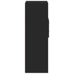 Berkfield Home Highboard Black 45x42.5x124 cm Engineered Wood - thumbnail 5