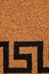 Orsina Filta Greek Key Coir Doormat in Brown - Size: Medium - thumbnail 3