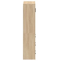 Berkfield Home Highboard Sonoma Oak Engineered Wood in Brown - thumbnail 9
