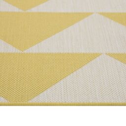 Kukoon Yellow Modern Outdoor, Garden & Patio Area Rug - Size: 120 cm x 170 cm - thumbnail 3