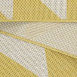 Kukoon Yellow Modern Outdoor, Garden & Patio Area Rug - Size: 120 cm x 170 cm - thumbnail 6