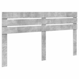 Berkfield Home Bed Frame with Headboard Concerte 180 x 200 cm Solid Pine Wood in Grey - thumbnail 6