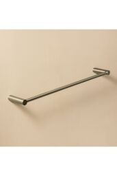 Cosmic Towel Rail Matt Stainless Steel Logic (40cm) in Grey - thumbnail 2