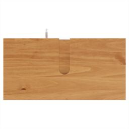 Berkfield Home Bathroom Vanity Units with Shelf with Storage with Door Honey brown Engineered wood - thumbnail 9