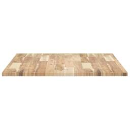 Berkfield Home Desk Top Untreated 120x70x2 cm Solid Wood Acacia in Brown - Size: 120 x 70 x 2 cm - thumbnail 6