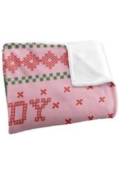 Warner Brothers Elf Blanket, 152x127 cm What's Your Favorite Color Soft Throw Blanket - thumbnail 3