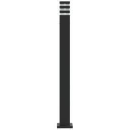 Berkfield Home Outdoor Floor Lamps 3pcs Black 110 cm Aluminium - thumbnail 5