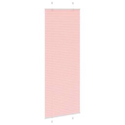 Berkfield Home Pleated Blind Pink 80x200 cm Fabric Width 79.4 cm Polyester