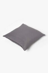 Homescapes Herringbone Cushion Cover in Dark Grey - Size: 45 cm x 45 cm - thumbnail 4