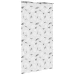 Berkfield Home Shower Roller Blind with Cassette 130x240 cm Fabric Width 126 cm in Grey - thumbnail 3