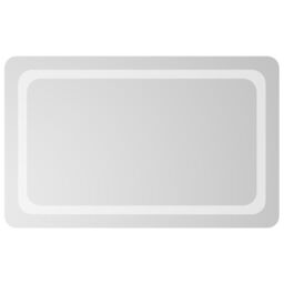 Berkfield Home LED Bathroom Mirror 50x80 cm in Clear - thumbnail 3