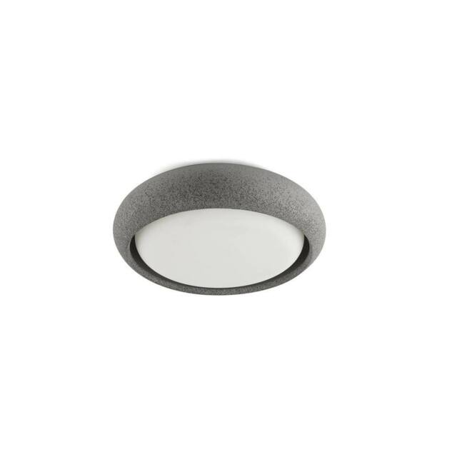 Netlighting Anga 240 Dark Grey LED Ceiling Lamp 18W 2700K IP44 - image 1