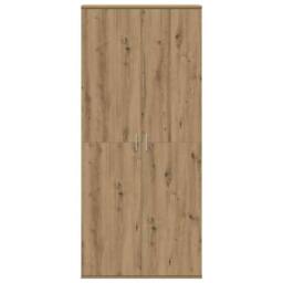 Berkfield Home Highboard Artisan Oak 80x35x180 cm Engineered Wood in Brown - Size: 80 x 35 x 180 cm - thumbnail 5