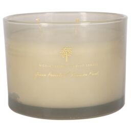 Nicola Spring 350g Pomelo & Passion Fruit Soy Wax Candle - Double Wick Fruity Jar in Grey