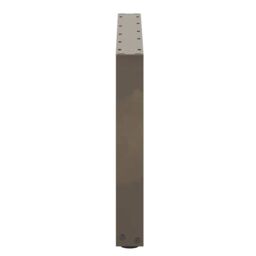 Berkfield Home Coffee Table Legs U-Shaped 2 pcs Natural Steel 60x(42-43) cm Steel in Brown - thumbnail 6